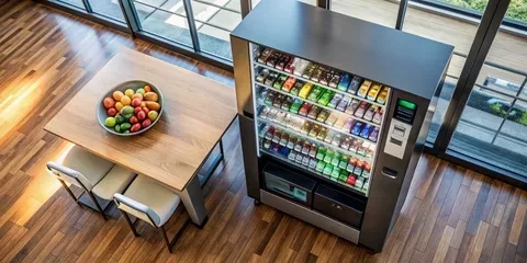 cara kerja mesin vending otomatis